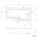 L Shaped 1700 Shower Bath with Front Panel & 6mm Easy Clean Matt Black Grid Bath Screen - Right Handed