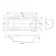 Hereford 1700x750 Square Shower Bath & 6mm Easy Clean Brushed Brass Framed Bath Screen