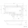 L Shaped 1700 Shower Bath with Front Panel & 6mm Easy Clean Brushed Brass Bath Screen - Right Handed