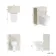 Traditional Chalk White Back To Wall Unit and Seattle Toilet
