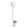 Hudson Traditional High-Level Toilet With Dove Grey Seat & Pedestal Basin - Double Tap Hole