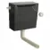 Hudson Traditional Back To Wall Toilet With Chalk White Wooden Seat and Concealed Cistern