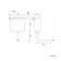 Hudson Traditional Back To Wall Toilet With Chalk White Wooden Seat and Concealed Cistern
