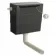Hudson Traditional Back To Wall Toilet With Graphite Grey Wooden Seat and Concealed Cistern