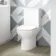 Manhattan Slimline 560 Depth Close Coupled Toilet With Soft Close Seat