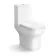 Chicago Close Coupled Toilet With Soft Close Seat