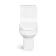 Denver Rimless Close Coupled Toilet & Pedestal Basin Set