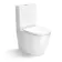 Utah Rimless Close Coupled Toilet With Premium Soft Close Seat