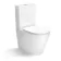 Utah Rimless Close Coupled Toilet With Premium Soft Close Slim Seat