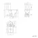 Atlanta Comfort Height Close Coupled Corner Toilet With Soft Close Slim Seat