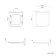 Atlanta Rimless Close Coupled Corner Toilet With Soft Close Slim Seat