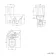 Orlando Rimless Close Coupled Corner Toilet With Soft Close Seat