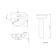 Denver Close Coupled Toilet & Pedestal Basin Set