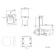 Atlanta Close Coupled Toilet & Pedestal Basin Set