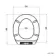 Hudson Traditional Close Coupled Toilet & Pedestal Basin Set - Single Tap Hole