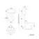 Hudson Traditional Low-Level Toilet With Midnight Green Seat & Pedestal Basin - Double Tap Hole