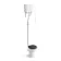 Hudson Traditional High-Level Toilet With Midnight Green Seat & Pedestal Basin - Double Tap Hole