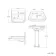 Hudson Traditional High-Level Toilet With Cotton White Seat & Pedestal Basin - Single Tap Hole