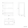 Corsica Gloss White Slimline Basin Drawer Vanity 600mm