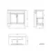 Bermuda Dove Grey Basin Vanity 800mm