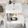 Harper Gloss White Combination Vanity Basin and Seattle Toilet 1200mm