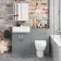 Harper Stone Grey Combination Vanity Basin and Seattle Toilet 1200mm