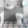 Quartz Stone Grey Combination Vanity Basin and Austin Toilet 1050mm