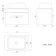 Avon Stone Grey Wall Hung Drawer Vanity with Marble Top & Curved Counter Top Basin 600mm