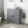 Avon Stone Grey Vanity with Oval Counter Top Basin 800mm