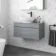 Trent Stone Grey Wall Hung Drawer Vanity with Oval Counter Top Basin 800mm