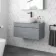 Trent Stone Grey Wall Hung Drawer Vanity with Curved Counter Top Basin 800mm
