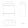 Trent Stone Grey Vanity with Marble Top & Curved Counter Top Basin 800mm