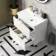 Austin Gloss White Wall Hung Basin Drawer Vanity 600mm