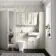 Monaco Chalk White Combination Vanity Basin with Marble Top & Atlanta Toilet 1200mm
