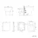 Monaco Chalk White Combination Vanity Basin with Marble Top & Atlanta Toilet 1200mm