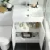 Avon Gloss White Combination Vanity Basin and Denver Toilet 1100mm