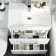 Avon Gloss White Combination Basin Drawer and Seattle Toilet 1100mm