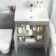 Avon Stone Grey Combination Vanity Basin and Seattle Toilet 1100mm