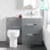 Avon Stone Grey Combination Basin Drawer and Denver Toilet 1100mm