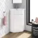 Trent Gloss White Corner Basin Vanity 400mm
