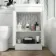 Trent Gloss White Combination Vanity Basin and Seattle Toilet 1000mm