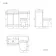 Trent Gloss White Combination Vanity Basin and Denver Toilet 1100mm
