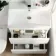 Trent Gloss White Combination Basin Drawer and Denver Toilet 1100mm
