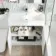 Trent Gloss White Combination Vanity Basin and Denver Toilet 1300mm