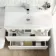 Trent Gloss White Combination Basin Drawer and Denver Toilet 1300mm