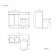Trent Stone Grey Combination Vanity Basin and Denver Toilet 1000mm