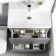 Trent Stone Grey Combination Basin Drawer and Atlanta Toilet 1100mm
