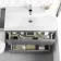 Trent Stone Grey Combination Basin Drawer and Denver Toilet 1300mm