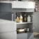 Harper Stone Grey Combination Vanity Basin and Atlanta Toilet 1200mm - Right Handed