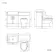 Harper Charcoal Elm Combination Vanity Basin and Seattle Toilet 1200mm